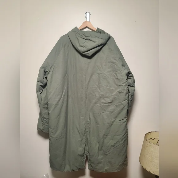 Merrell Olive Green Long Parka Jacket – Size XXL